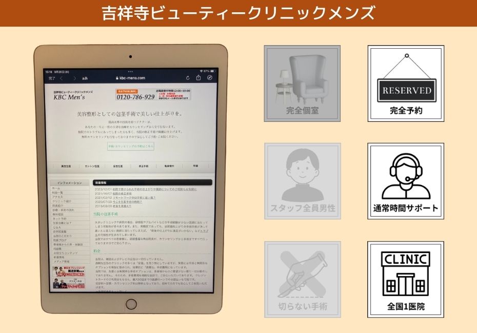 吉祥寺ビューティークリニックメンズ