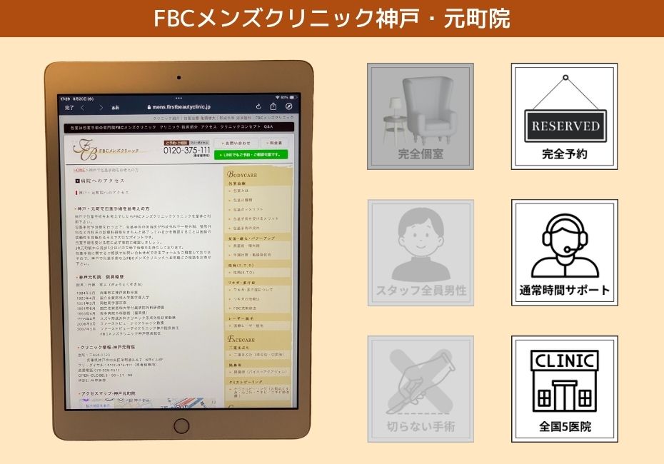 FBCメンズクリニック神戸・元町院