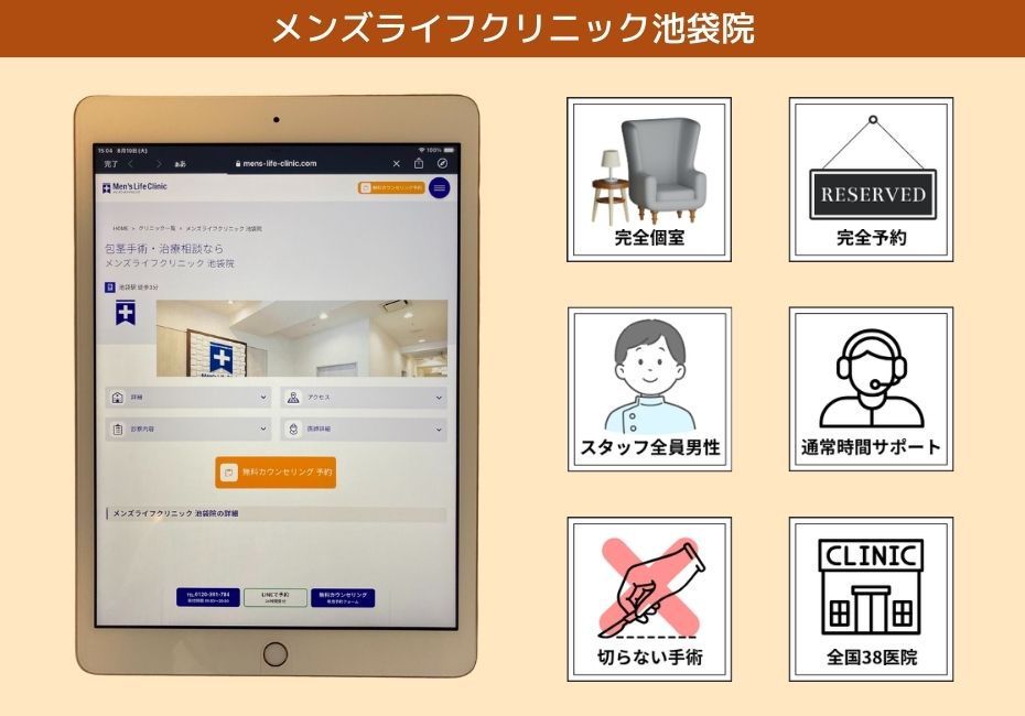 メンズライフクリニック池袋院