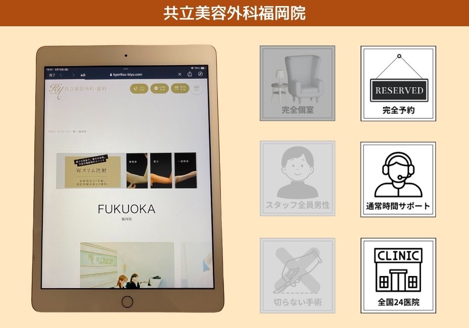 共立美容外科福岡院