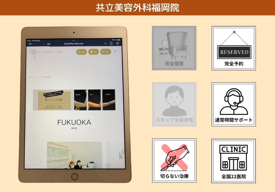 共立美容外科福岡院
