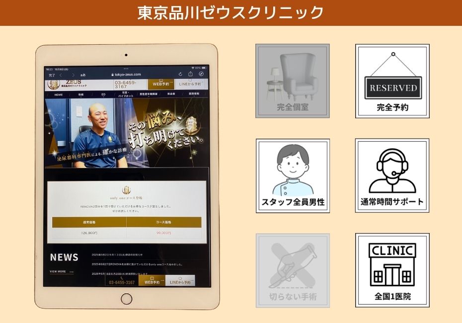 東京品川ゼウスクリニック
