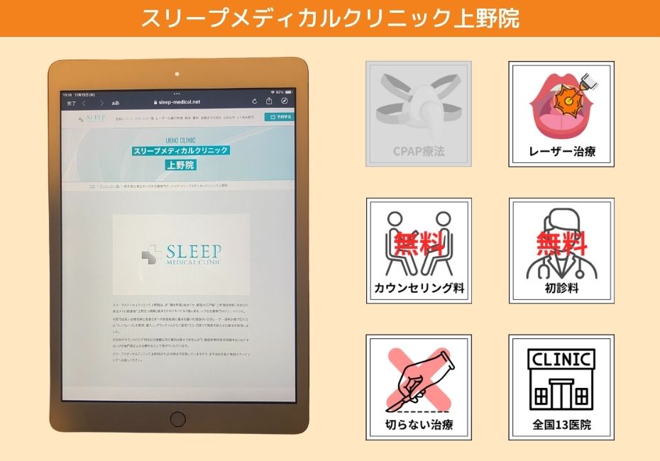 スリープメディカルクリニック上野院